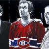 Habs in Heaven, 20" x 30", acrylic on canvas