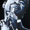Sammy Davis Jr., 12" x 24", acrylic on canvas