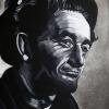 Hard Travellin' (Woody Guthrie), 16" x 20", acrylic on canvas