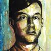 Sgt Vincent Matt Dore, 16" x 24", acrylic on canvas