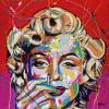 Marilyn Monroe, 24" x 24", acrylic on canvas