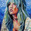 Stevie Nicks, 16" x 20", acrylic on canvas