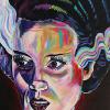 Bride of Frankenstein No. 3, 24" x 48", acrylic on canvas