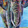 The Elephant, 18" x 36", acrylic on canvas