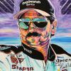 Dale Earnhardt Sr., 24" x 36", acrylic on canvas