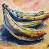 Bananas, 16" x 20", acrylic on canvas