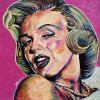 Marilyn Monroe No. 3, 24" x 24", acrylic on canvas