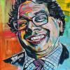 Nenshi No. 1, 12" x 12", acrylic on canvas