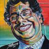 Nenshi No. 3, 12" x 12", acrylic on canvas