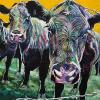 The Cows, 24" x 36", acrylic on canvas
