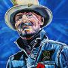 Gord Downie (2017), 16" x 20", acrylic on canvas