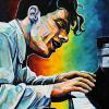 Glenn Gould, 18" x 24", acrylic on canvas