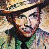 Hank Williams, 16" x 20", acrylic on canvas