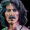 George Harrison, 16" x 16", acrylic on canvas