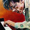 Glenn Gould, 24" x 36", acrylic on canvas (Capital City Keyboards collection - Ottawa)
