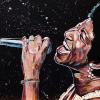 Aretha Franklin - Queen of Soul, 18" x 36", acrylic on canvas