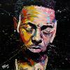 Lil Wayne, 24" x 24", acrylic on canvas