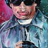 Eazy-E, 12" x 24", acrylic on canvas