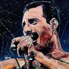 Freddie's Rhapsody, 24" x 24", acrylic on canvas