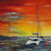 Sail Away, 16" x 20", acrylic on canvas